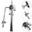 Drum Rack Aus Zinklegierung 1Stk Silber 4