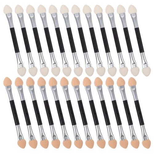 24Stk Lidschattenpinsel Applikatoren Für