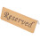 Reserved Tischschild 1 6