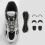 (M, Black) Salomon Quicklace Skosnren 3