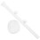 1 Set Garnalen Voerbuis Glasvis 4