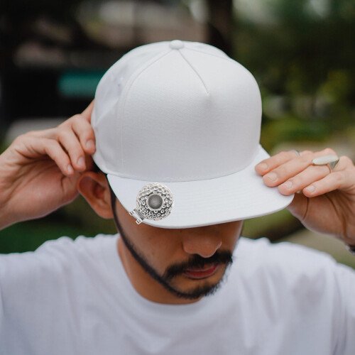 4Stück Cap Clip Golf Silber Für Freunde 2