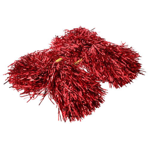 2 Cheerleader Pompons Bloemstok Peuter Man