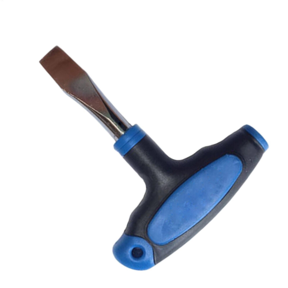 Flat Screwdriver Ergonomic T-Handle Tool for Ring Doorbell Multi-Bit Nut Driver Portable Precision Repair-image-OPC-PM5YC57-NEW