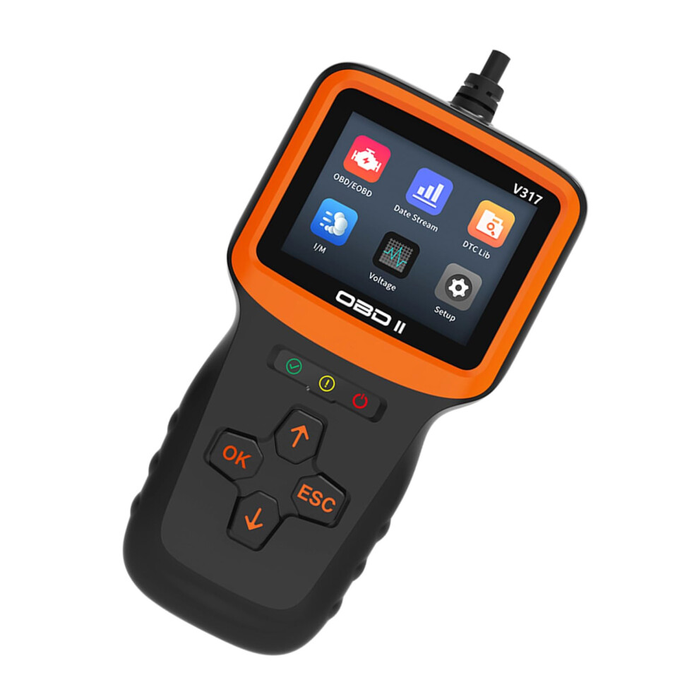 Car Diagnostic Tool Obdii Eobd Code Reader I M Readiness Vehicle Compatible Automotive Scanner Fault Detector 9354506233020