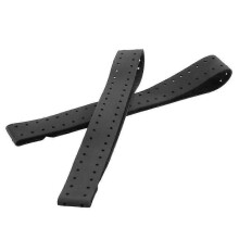 (Black) 2Pcs Adjustable and Breathable Replacement Armband Soft Strap Band for Heart Rate Monitor - (Black+