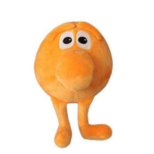 GFtoyPixels Qbert Plush Toy 8-inch Retro Game Pixel Doll 25cm Collectible Stuffed Animal