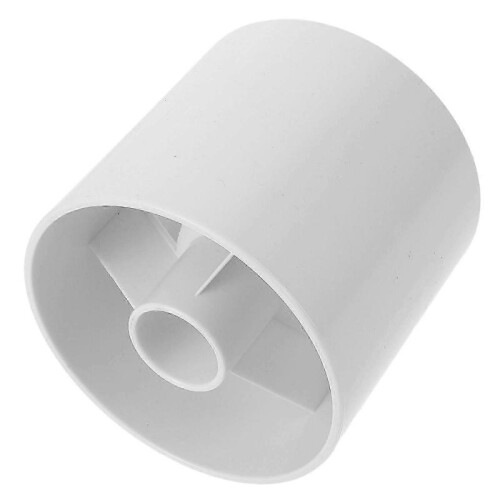 Golf Hole Cup Plastic Golfing Putting Green for Golf Course Cylindrical Shape White 1Pack 2