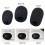 (Medium) 10PCS Microphone Windscreen Sponge Cover Headset Mic Foam Cover Protective Cap for Gooseneck Meeting Microphone Medium 1