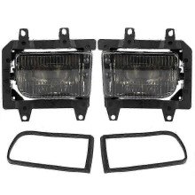 (BlackSmoke Color) E30 Fog Lights Front Bumper Foglight for 318i 318is 325i 325is