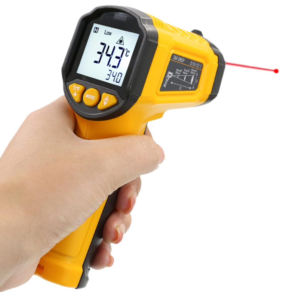 Infrared Thermometers Lightweight Contactless Temperature Sensor Real-Time Readings For Equipment Monitoring Model B