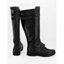 (38, Black) Unisex Jedi Shoes Boot Adult Men Movie Anakin Shoes Battle Space Roleplay For Outfits Fantasia Halloween Party Christmas Gifts