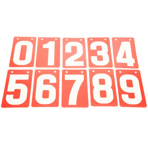 10Stück Punktestäbe PVC Für Rotes Scoring Board