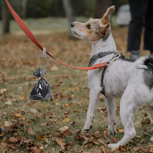 Dog Waste Bag Holder Pet Müllbeutel Clip ABS 1 2