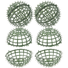 4 Künstliches Gras Ball Topiary Käfig Bälle Hängend