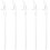 5 Sets Silikon Trinkhalme Flasche Waschbar Wasser 6