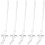 5 Sets Silikon Trinkhalme Flasche Waschbar Wasser 8