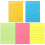 Notes Auto-Adhésives Couleurs Assorties Pour 8