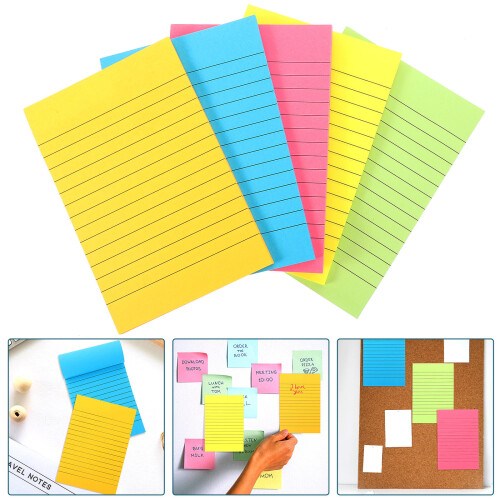 Notes Auto-Adhésives Couleurs Assorties Pour 1