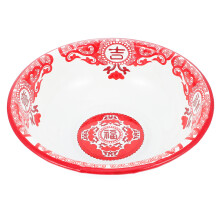 Enamel Rührschüssel Rot Korrosionsbeständig Für Küchengebrauch 1