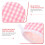 4Stk Isolierhandschuhe Polyester Kinder Grill Koffer 6