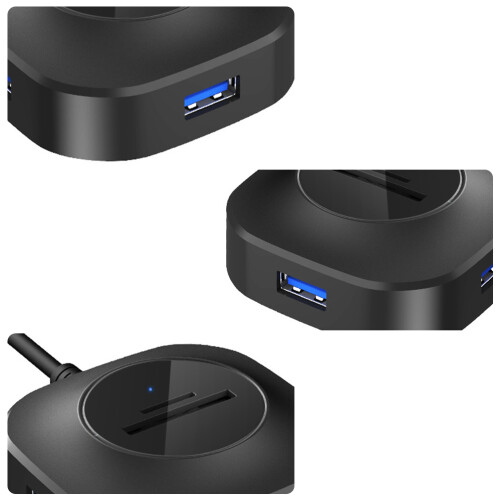 Usb Hub Kartenleser Tragbarer Lesegerät Abs 1