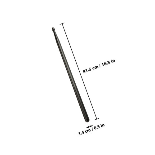 Drumsticks Mit Grip Schwarz 1 Paar 1
