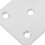 5 Möbelverbinder 10X5X0,2 Cm 8