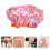 Washable Duschhaube Satin Mehrfarbig 2 8
