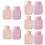 5 Sets 300 Ml Silikon Heizflasche Mit Strickbezug 10