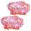 Washable Duschhaube Satin Mehrfarbig 2 10