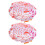 Washable Duschhaube Satin Mehrfarbig 2 7