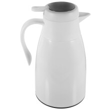 Insulated Thermal Kettle With Glass Liner 24.8 x 14.2 x 14.2 cm White Tea And Hot Water Home Use