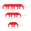 Engine K Plug Wire Holders Rood Plastic Voor Auto's 2
