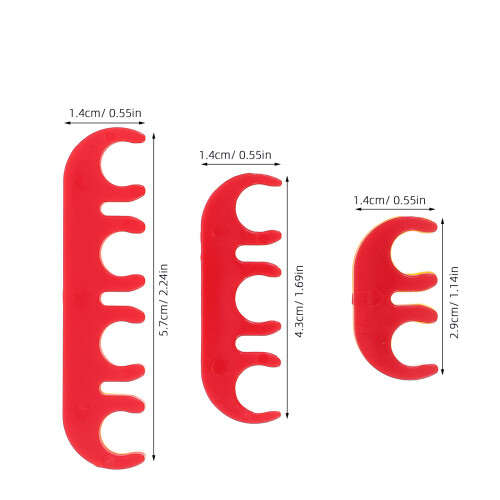 Engine K Plug Wire Holders Rood Plastic Voor Auto's 2