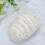 Grosgrain Lint Rand Stof Kralen Wit 9