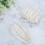 Grosgrain Lint Rand Stof Kralen Wit 7