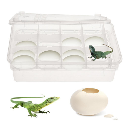 Pet Incubator Box Reptiel Kweekkast Wit 1 Set 1