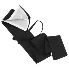 Worgeous Zwaardrugband 1 Oxforddoek Zwart
