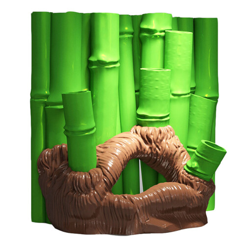 Bamboe Aquarium Achtergrond Decoratie Gemengde Kleuren 1 Pack 2