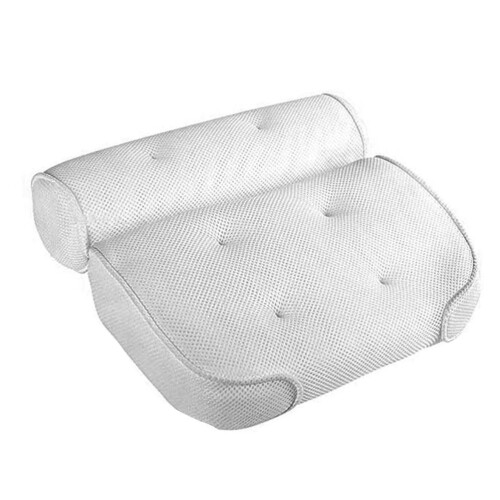 1 Stuk Badkuipkussen Kind Roosterdoek Wit