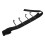 Tree Hanging Hooks Zwart Polyester 1 Set 11