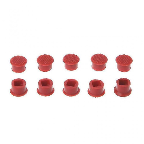 (2) 10Pcs Red Caps For Lenovo for IBM Thinkpad Mouse Laptop Pointer TrackPoint Cap