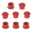 (1) 10Pcs Red Caps For Lenovo for IBM Thinkpad Mouse Laptop Pointer TrackPoint Cap 2