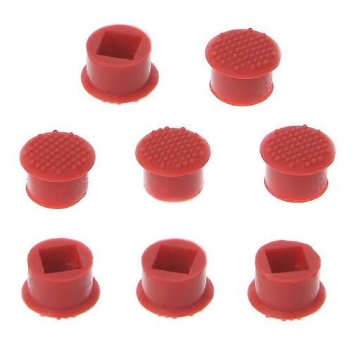 (1) 10Pcs Red Caps For Lenovo for IBM Thinkpad Mouse Laptop Pointer TrackPoint Cap 1