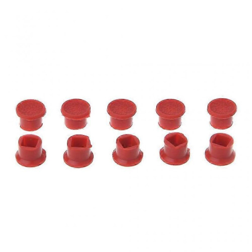 (2) 10Pcs Red Caps For Lenovo for IBM Thinkpad Mouse Laptop Pointer TrackPoint Cap 1