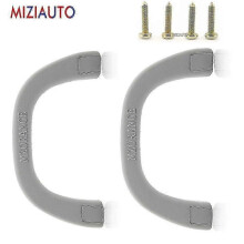 (1 Pair gray)Left Right A Pillar Roof Handle For Mitsubishi Pajero Shogun Montero V31 V32 V33 V73 V77 1991- 2006 Car Styling Accessories