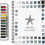 (D) Watercolor Workbook for Lex Including 12 Colors Set 1