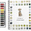 (B) Watercolor Workbook for Lex Including 12 Colors Set 1