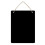 (V) Double Sided Mini Chalkboards Signs Hanging Chalkboard Small Blackboard 1